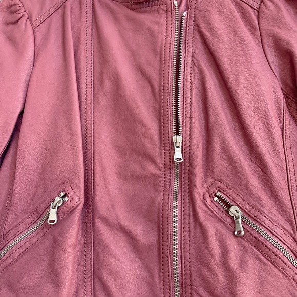 Rebecca Taylor Lamb Leather jacket - Picture 2 of 10